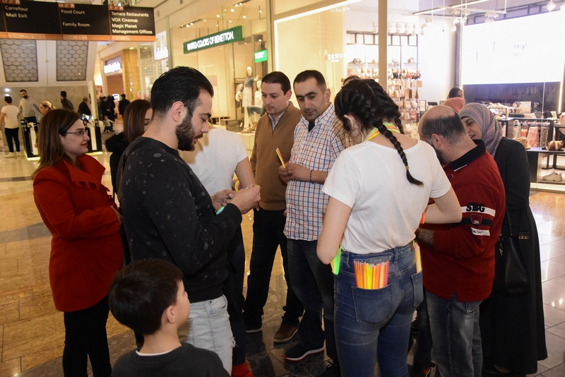 Earth Hour at City Centre Beirut